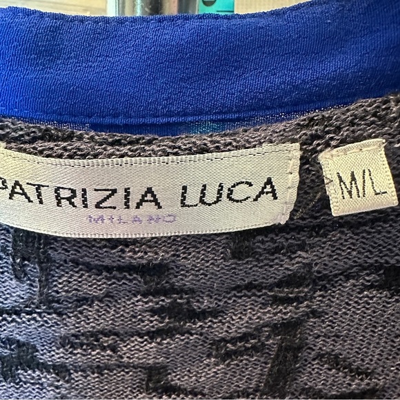 Patrizia Luca Cotton & Linen Blend Size M/L Lagenlook Art to Wear Long Line - Picture 3 of 10